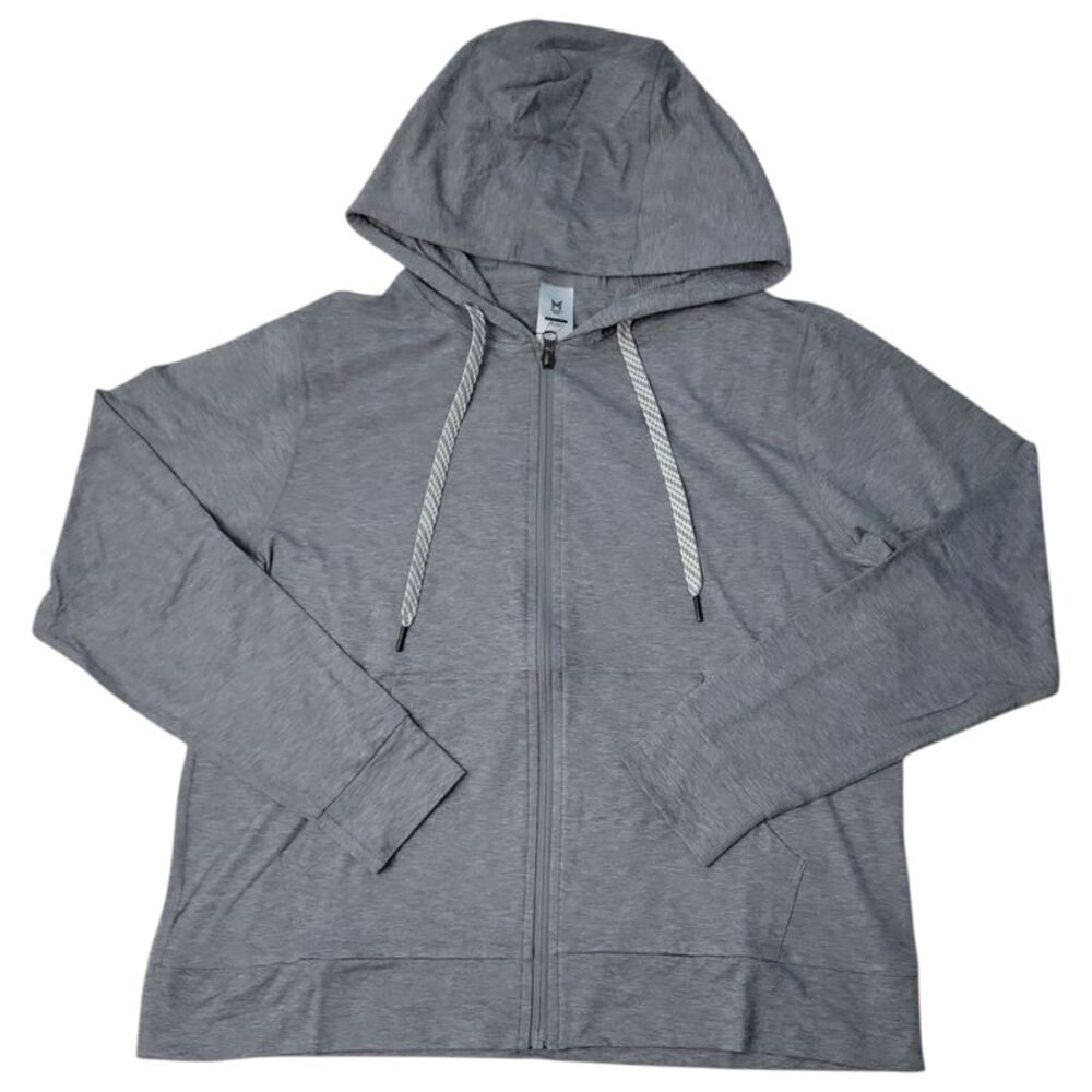 Gray Women's Hooded Jacket